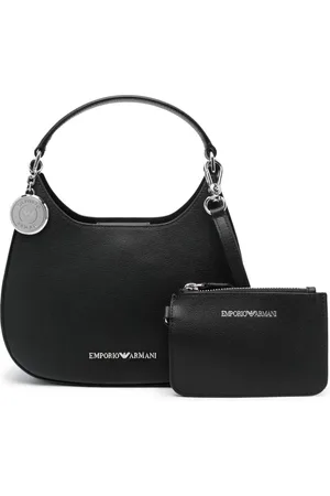Emporio Armani Sac à main à plaque logo