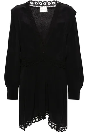 Marant Etoile Robe Felie bordée de dentelle