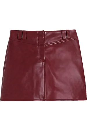 Apparis Minijupe en cuir artificiel