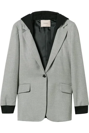 Twin-Set Blazer à motif pied-de-poule