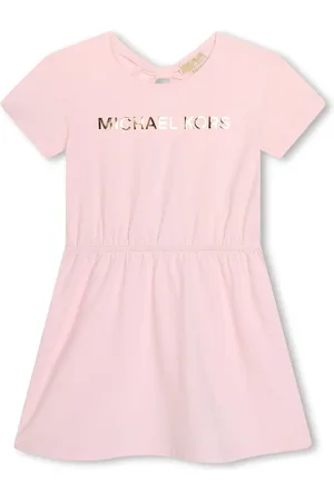 Michael Kors Robe en coton biologique à logo imprimé
