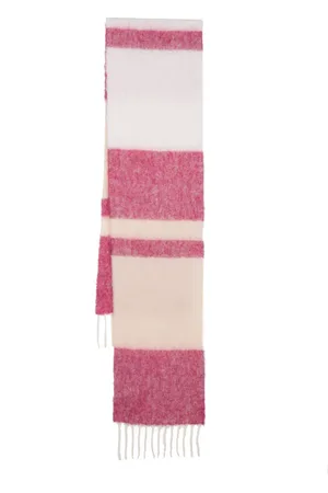 Marni écharpe rayée à franges