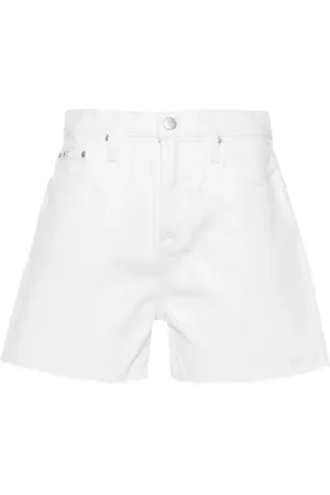 Calvin Klein Short en jean à bords francs