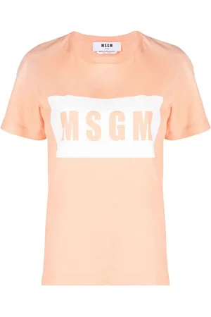 Msgm T-shirt à logo imprimé
