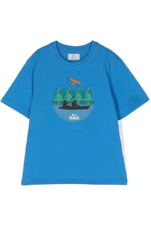 Woolrich T-shirt Road Trip à logo imprimé
