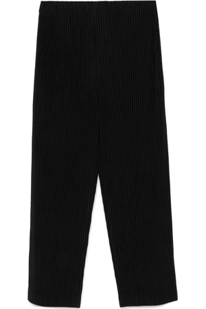 Issey Miyake Pantalon à design plissé