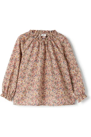 Il gufo Blouse à fleurs imprimées