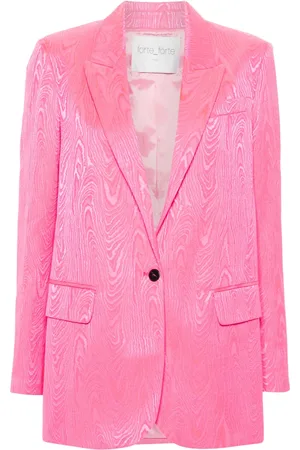 FORTE FORTE Blazer à motif marbré en jacquard
