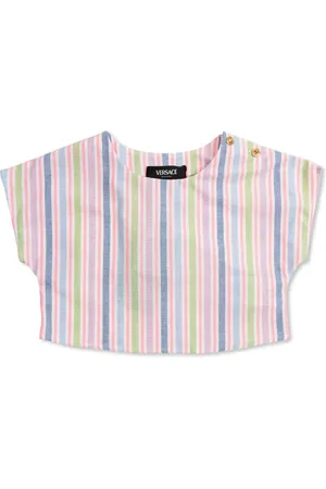 VERSACE Blouse à rayures