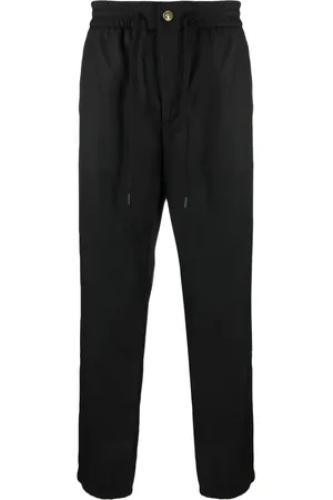 VERSACE Pantalon droit à lien de resserrage