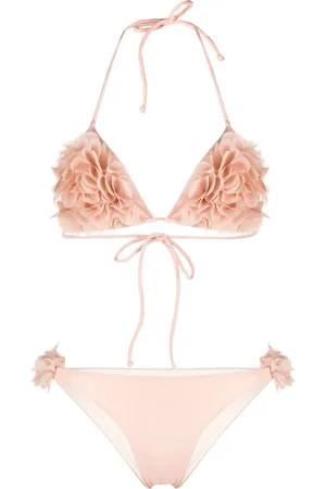 LA REVECHE Bikini Shayna à appliques fleurs