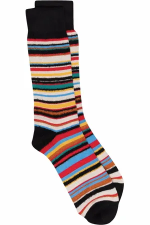 Paul Smith Chaussettes rayées en maille