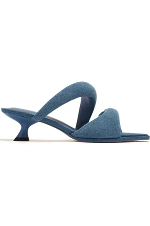 Jw Pei Mules en jean à design matelassé