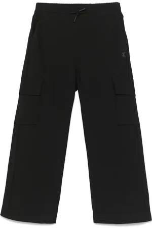 Calvin Klein Pantalon cargo à monogramme brodé