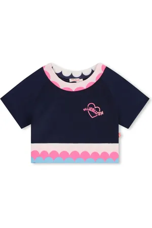 Billieblush T-shirt à logo strassé