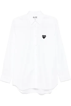 Comme des Garçons Polo à patch cœur