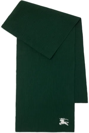 Burberry écharpe à logo brodé
