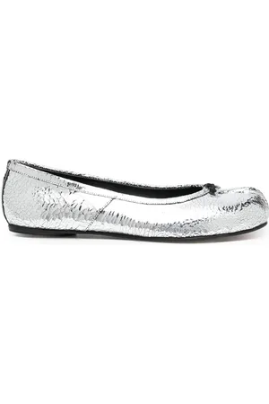 Maison Margiela Ballerines Tabi à effet miroir