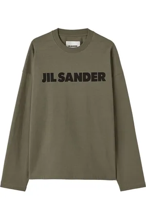 Jil Sander T-shirt en coton à logo imprimé