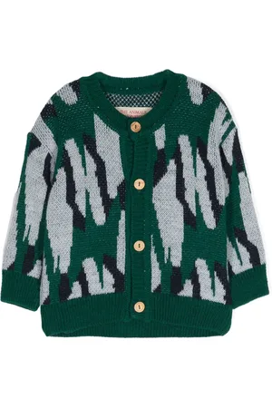 The Animals Observatory Cardigan Serval en jacquard