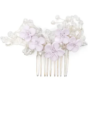 MONNALISA Peigne à appliques fleurs