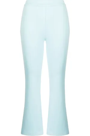Cynthia Rowley Pantalon évasé court à taille mi-haute