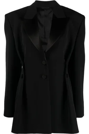 Givenchy Blazer plissé à simple boutonnage