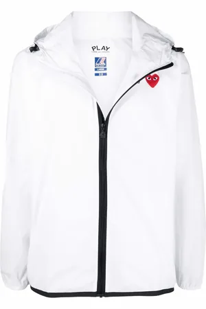 Comme des Garçons X K-Way veste zippée à capuche
