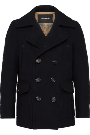 Dsquared2 Manteau court à boutonnière croisée