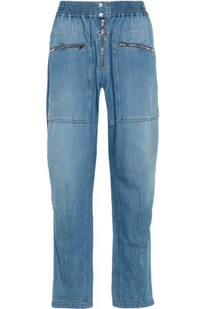 Isabel Marant Jean à coupe droite
