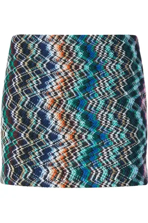 Missoni Minijupe à motif zig-zag