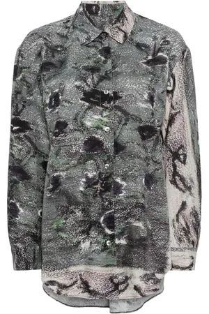 JNBY Chemise asymétrique à imprimé abstrait