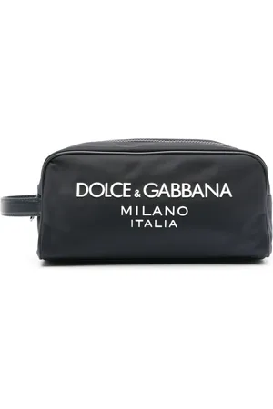 Dolce & Gabbana Trousse de toilette à plaque logo