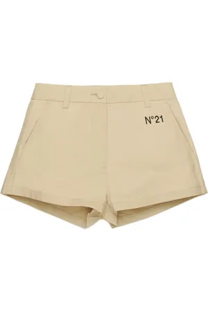 Nº21 Short à logo brodé