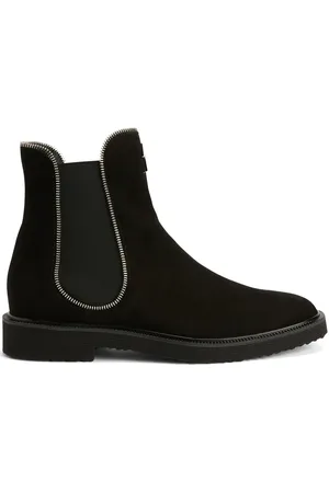 Giuseppe Zanotti Bottines en daim à zips