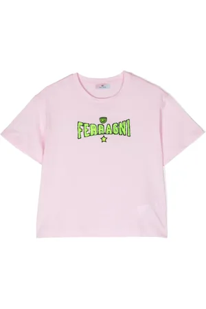 Chiara Ferragni T-shirt en coton à logo brodé