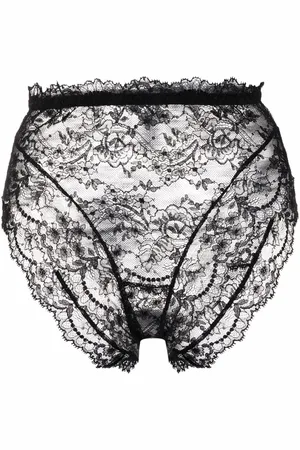 Dolce & Gabbana Culotte en dentelle à taille haute