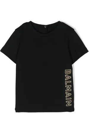Balmain T-shirt à logo embossé