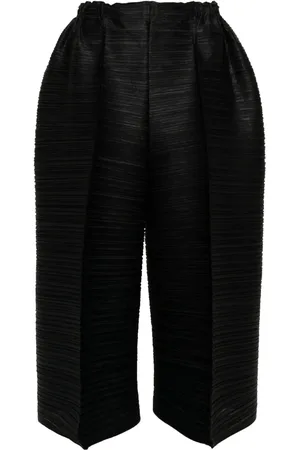 PLEATS PLEASE ISSEY MIYAKE Pantalon court Thicker Bottoms 1 à plis