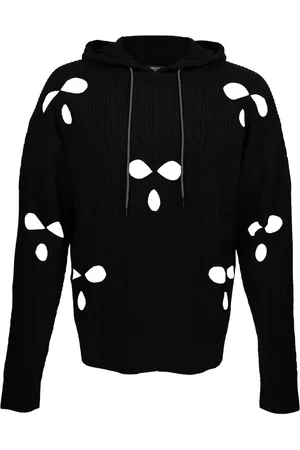 MOSTLY HEARD RARELY SEEN Hoodie en maille à découpes