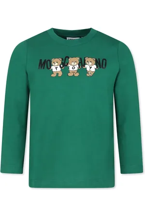Moschino T-shirt en coton à imprimé Teddy Bear