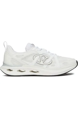 VALENTINO GARAVANI Baskets lacées à détail VLogo
