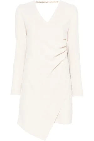 Twin-Set Robe courte à détail de chaîne Oval T