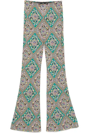 Etro Pantalon à fleurs