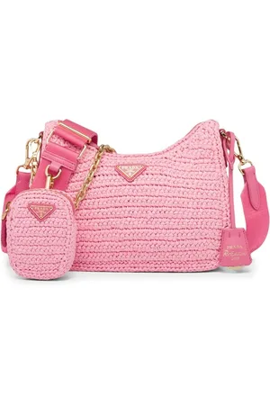 Prada Sac porté épaule Re-Edition 2005 en raphia