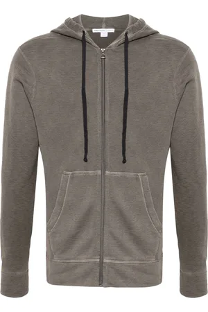 James Perse Hoodie en polaire à fermeture zippée