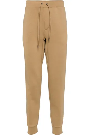 Ralph Lauren Pantalon de jogging en coton mélangé à lien de resserrage