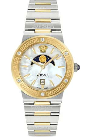 VERSACE Montre Greca Logo Moonphase 38 mm