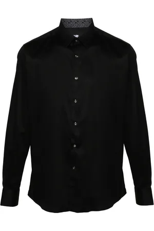 Karl Lagerfeld Chemise en coton à manches longues