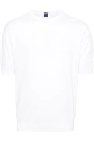 FEDELI T-shirt en maille fine